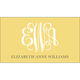 Script Monogram Luggage Tags Image 3 of 7